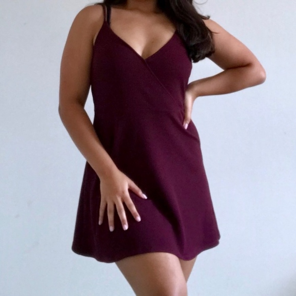 Aeropostale Maroon Mini Dress
